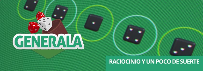 Decisiones en función de las reglas de dados generala